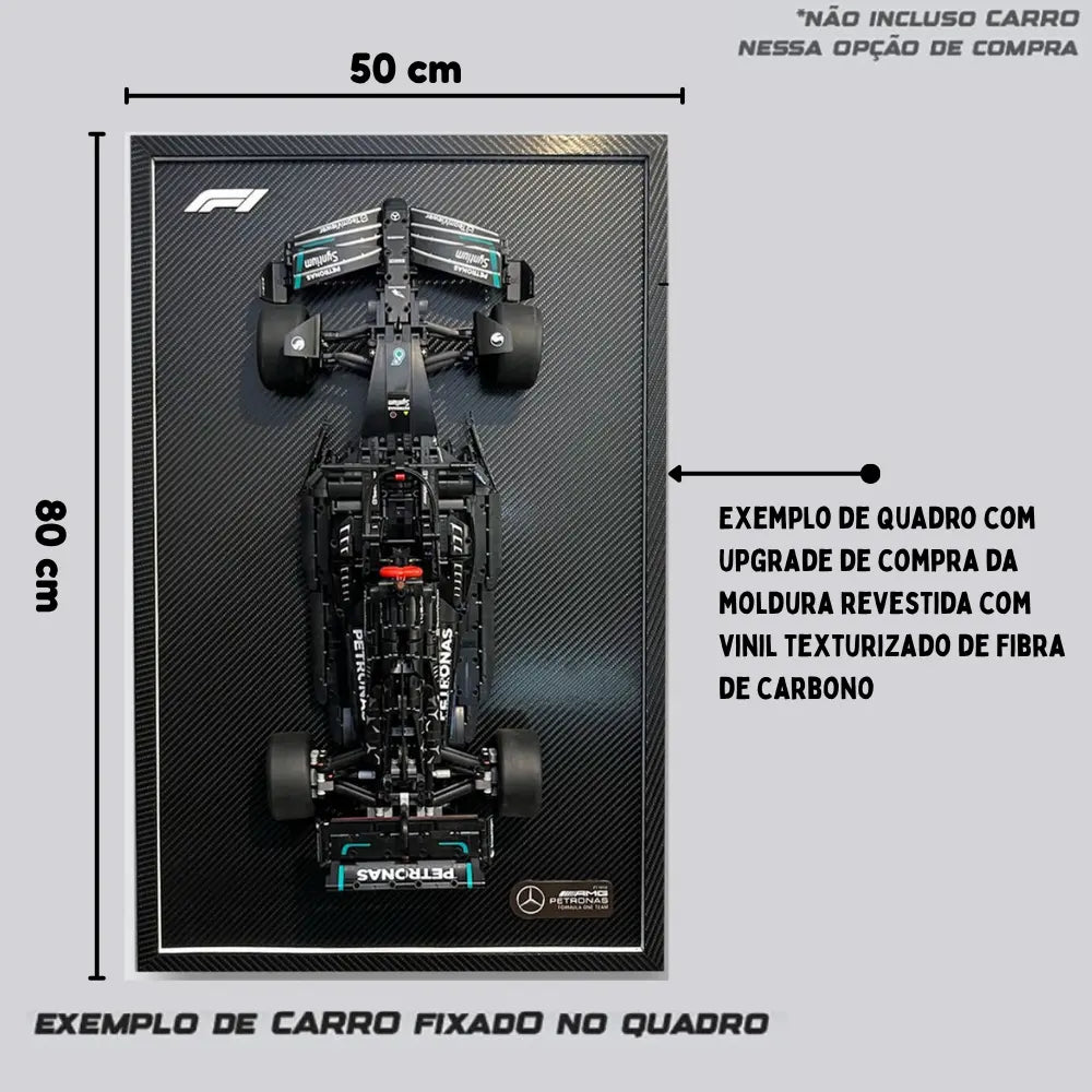 Quadro Expositor - Fórmula 1 Mercedes