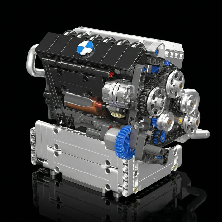 Motor S55 Inline-6 + Motor Elétrico | 744 Peças