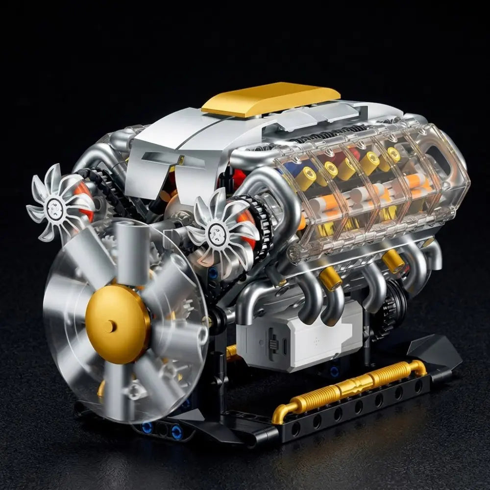 Motor V8 Biturbo + Motor Elétrico | 692 Peças