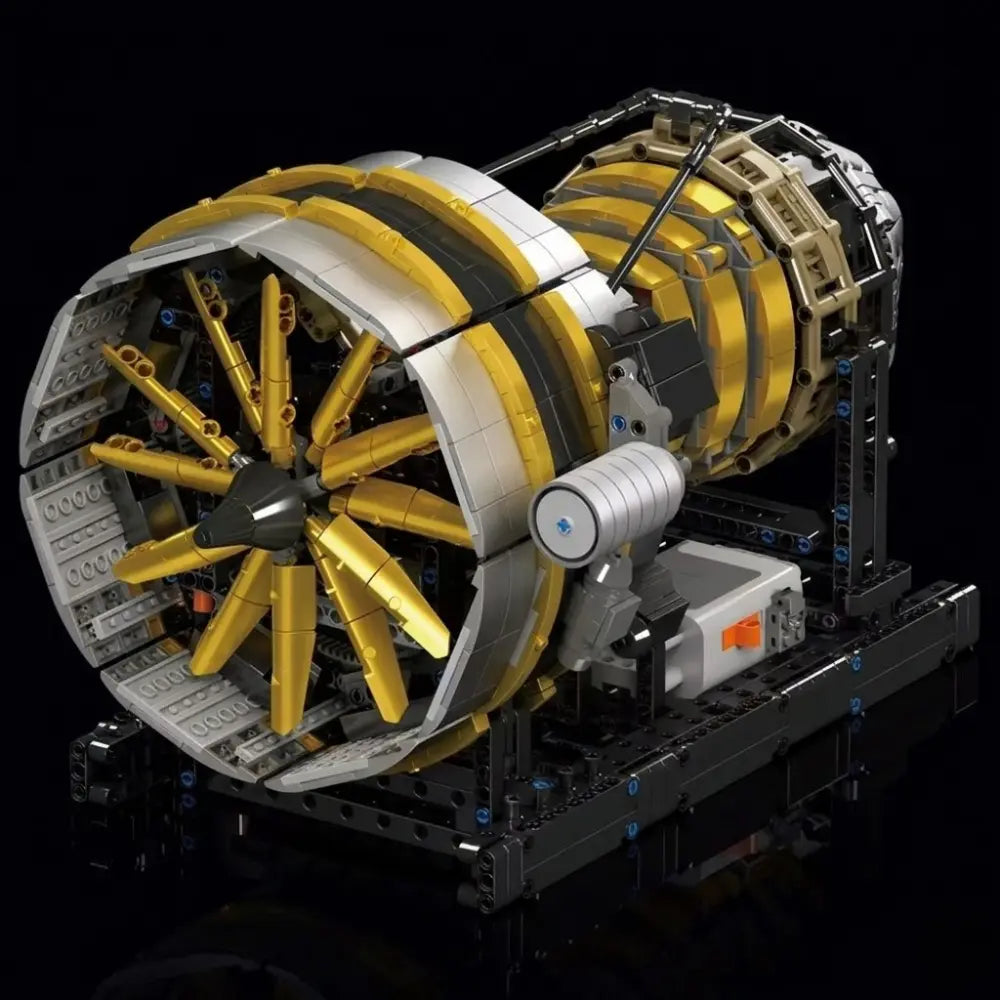 Turbina de Avião | 2256 Peças