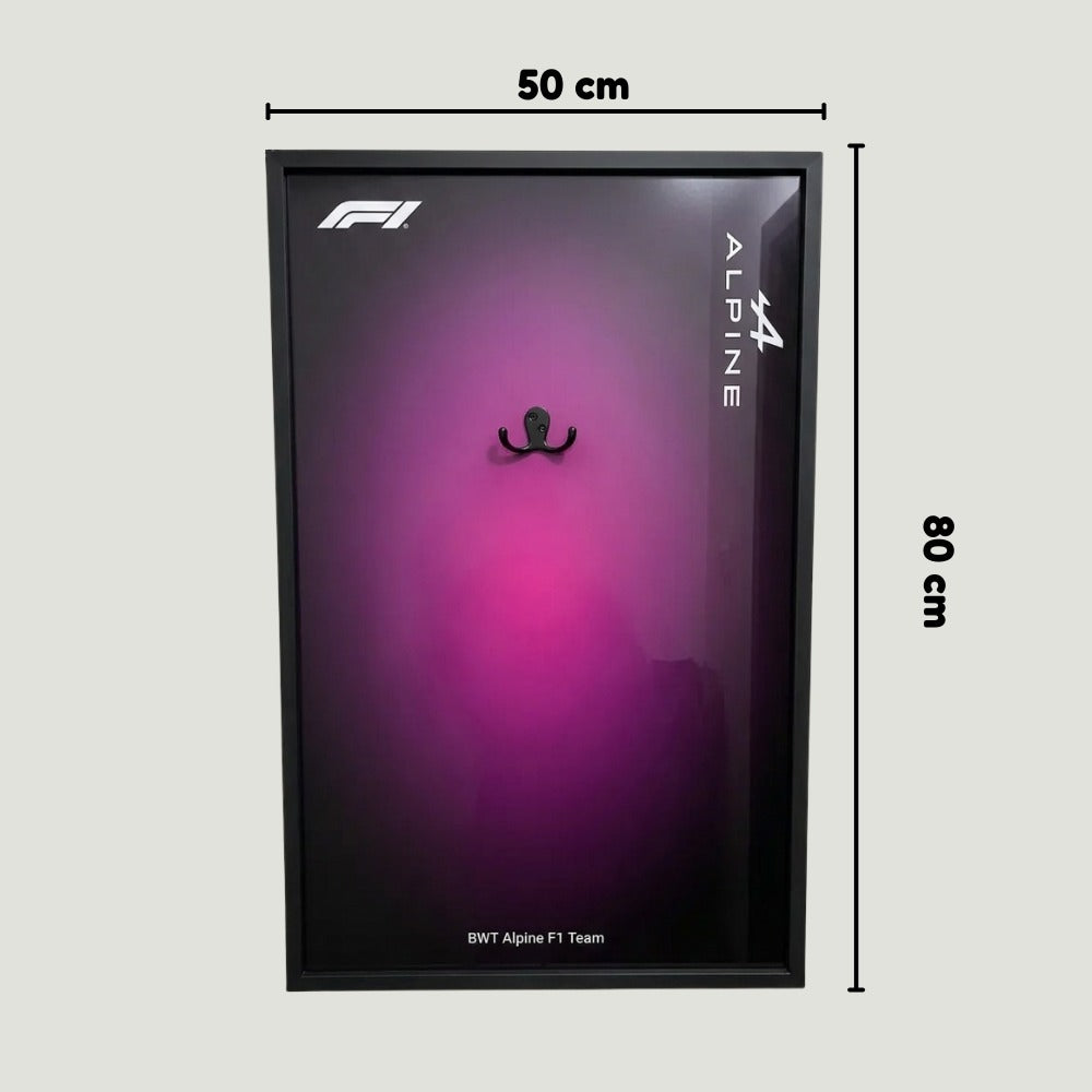 Quadro Expositor - Fórmula 1 Alpine