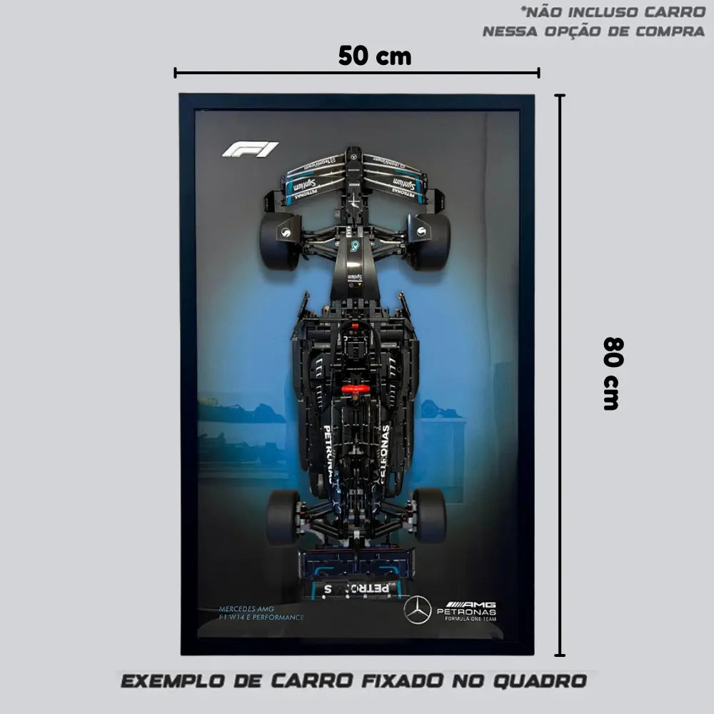 Quadro Expositor - Fórmula 1 Mercedes