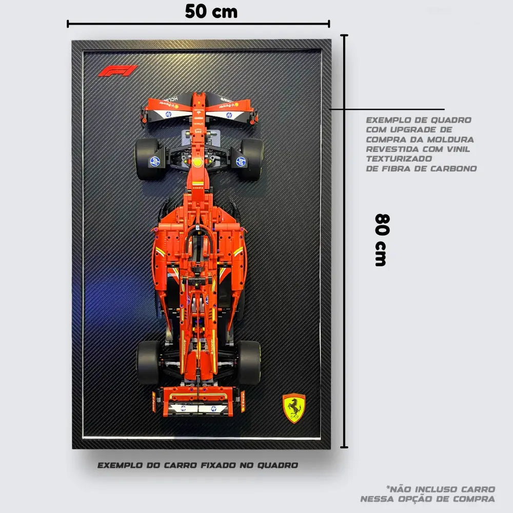 Quadro Expositor - Fórmula 1 Ferrari